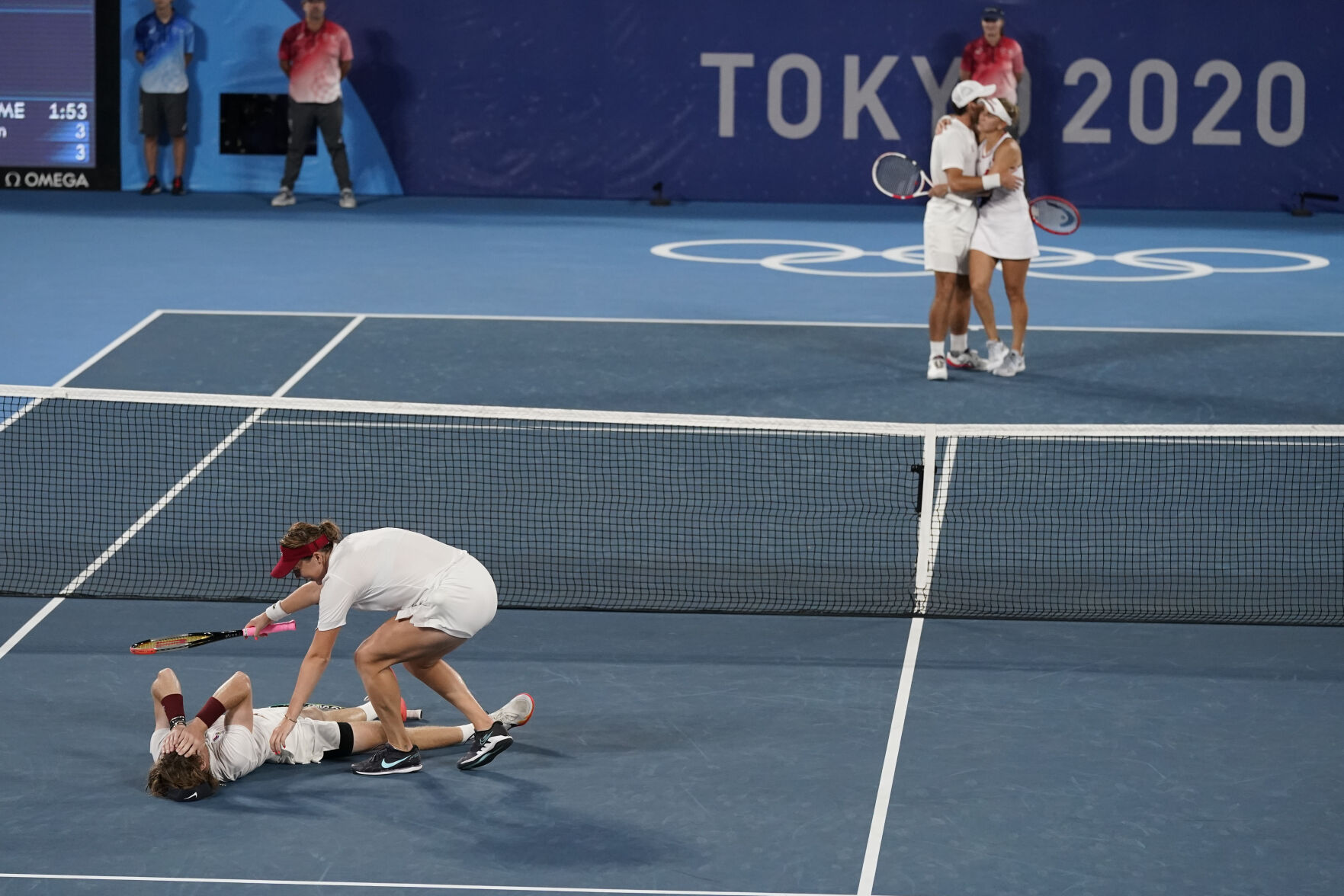 APTOPIX Tokyo Olympics Tennis